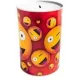 Spaarblik Smiley klein rood               